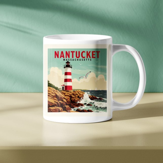 Vintage Nantucket Massachusetts Coffee Mug (Creator Uploaded)