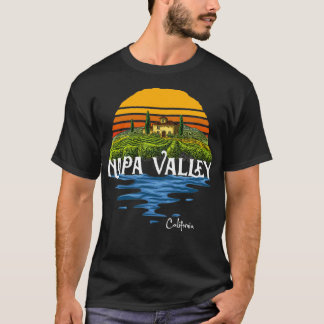 Vintage Napa Valley Winery California Souvenir T-Shirt