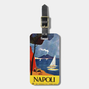 Vintage Napoli (Naples) custom luggage tag