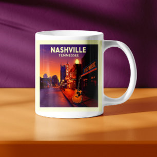Vintage Nashville Tennessee Coffee Mug