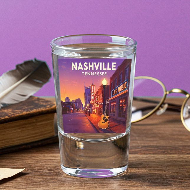  Vintage Nashville Tennessee Shot Glass (Creator Uploaded)