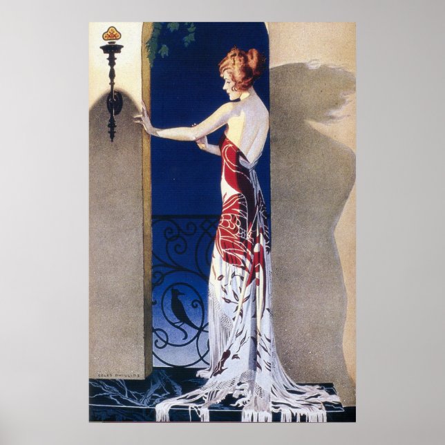 Vintage National Lamp Co. | Coles Phillips Poster (Front)