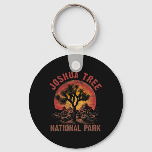 Vintage National Park Retro Outdoor Camping Hike J Key Ring