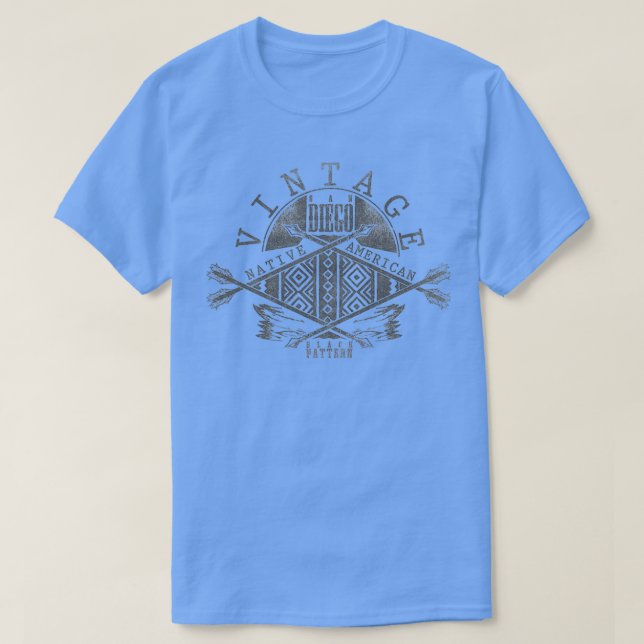 Vintage Native American  (2)  T-Shirt (Design Front)