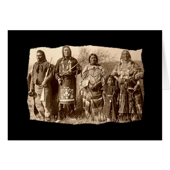 Vintage Native American Bannock (Front Horizontal)