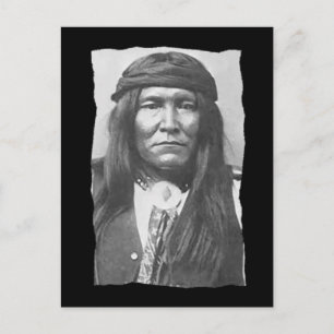 Vintage Native American Cochise Apache Postcard