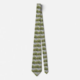Vintage Native Americans, Buffalo Chase by Catlin Tie