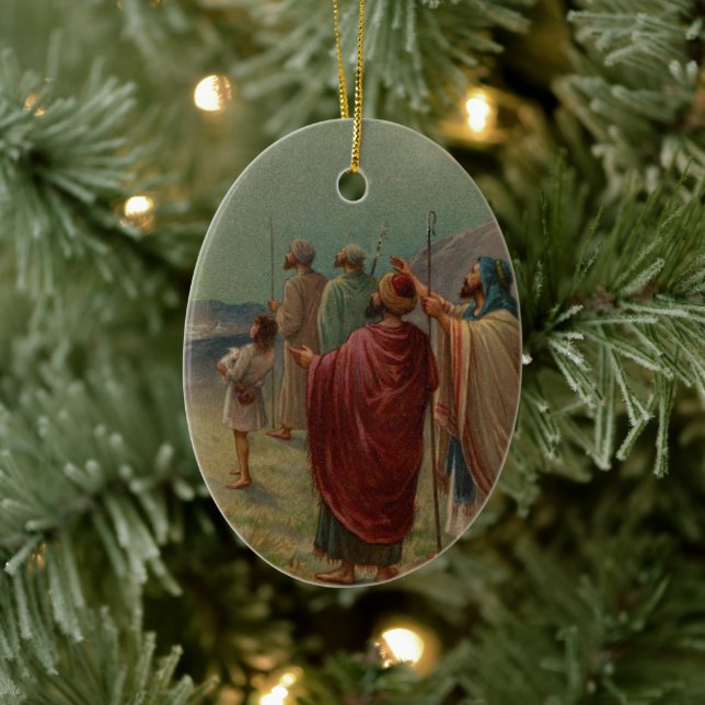 Vintage Nativity Scene Ornament (Tree)