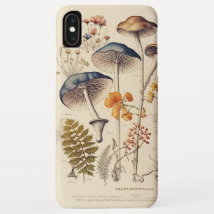 Vintage Naturalist Mushroom Case-Mate iPhone Case