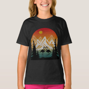 Vintage Nature Flamingo T-Shirt