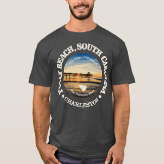 Vintage Nature Folly Beach Mountain Hiking T-Shirt