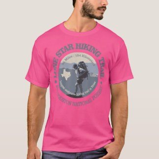 Vintage Nature Lone Star Hiking Trail Hiking Mount T-Shirt