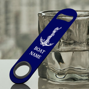 Vintage Nautical Anchor Rope Boat Name