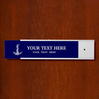 Vintage Nautical Anchor Rope Boat Name