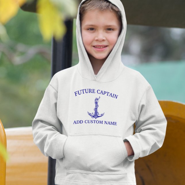 Vintage Nautical Anchor Rope Future Captain Name (Creator Uploaded)