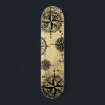 Vintage Nautical Pattern Skateboard<br><div class="desc">Vintage Nautical Pattern</div>