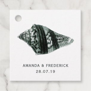 Vintage Nautical Wedding Favour Tags