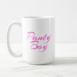 Vintage Navy and Pink Watercolor Floral Coffee Mug