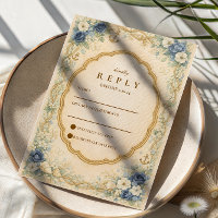 Vintage Navy Nautical Garden Wedding