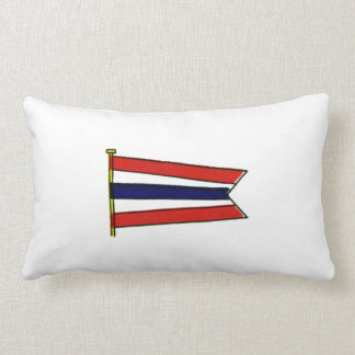 Vintage Navy Signal Flag Lumbar Cushion
