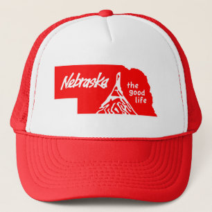 Vintage Nebraska "the good life" Hat