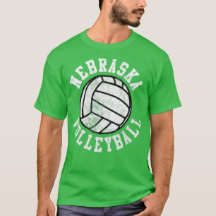 Vintage Nebraska Volleyball  T-Shirt