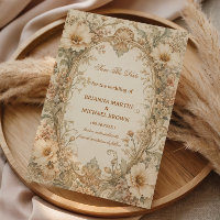 Vintage Neutral Botanical