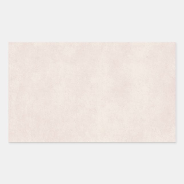 Vintage Neutral Parchment Antique Paper Template Rectangular Sticker (Front)