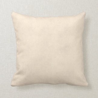 Vintage Neutral Parchment Beige Antique Paper Temp Cushion