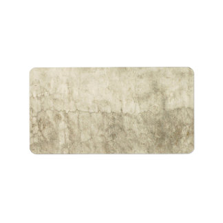 Vintage Neutral Plaster Paint Background Grunge Label