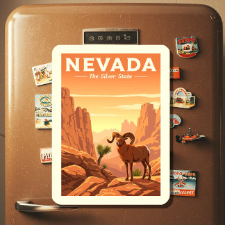 Vintage Nevada Magnet