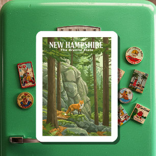 Vintage New Hampshire Magnet