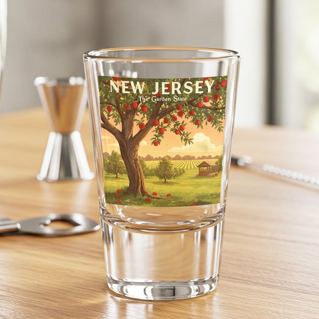 Vintage New Jersey Shot Glass (Creator Uploaded)