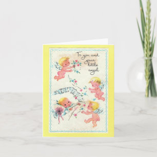 Vintage New Little Angel Card