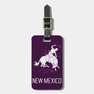 Vintage New Mexico Luggage Tag