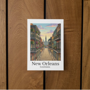 Vintage New Orleans Louisiana French Quarter Postcard