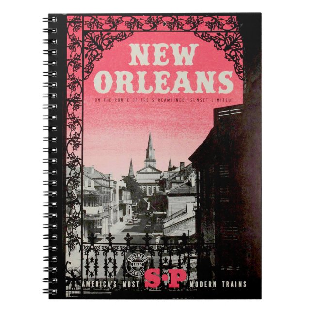 Vintage New Orleans Notebook (Front)