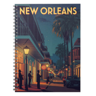 Vintage New Orleans Notebook