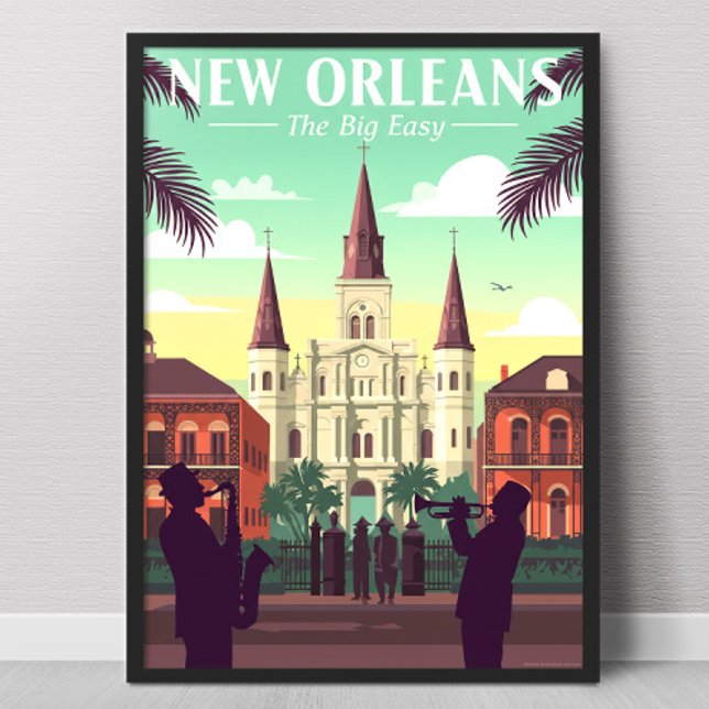 Vintage New Orleans Poster (Creator Uploaded)