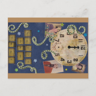 Vintage New Year Postcard