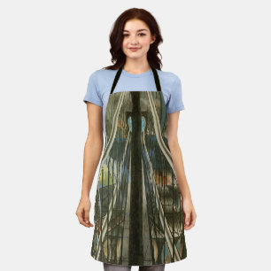 Vintage New York Architecture, Brooklyn Bridge Apron