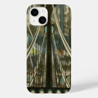 Vintage New York Architecture, Brooklyn Bridge