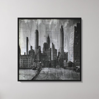 Vintage New York City Canvas Print