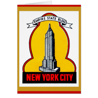 Vintage - New York City Empire State Building