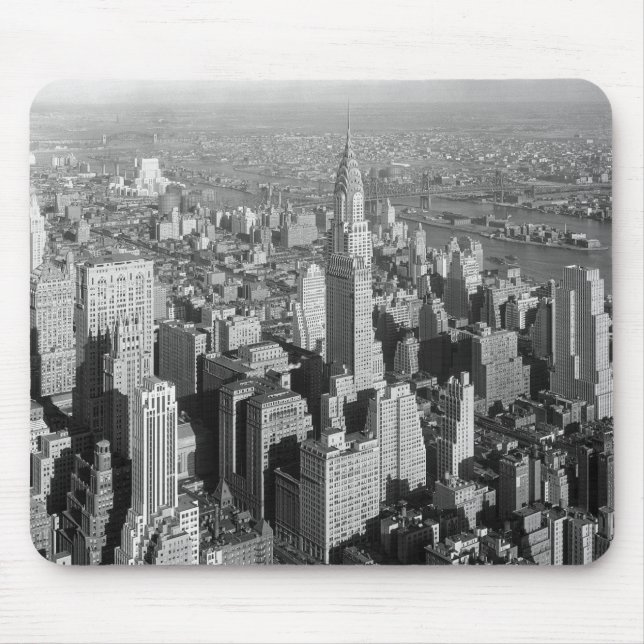 Vintage New York City Mouse Pad (Front)