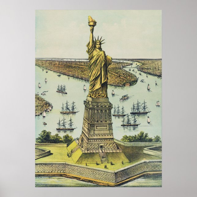 Vintage New York City Poster (Front)