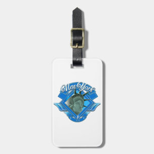 Vintage New York Liberty Logo Luggage Tag