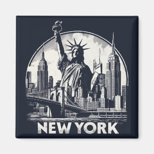 Vintage New York Magnet