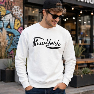 Vintage New York Sweatshirt Retro NYC Script