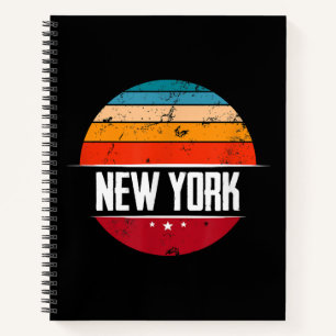 Vintage New York T-Shirt - United States Souvenir Notebook